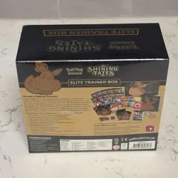 Pokemon TCG Shining Fates Elite Trainer Box ETB New Sealed Torn Shrink Wrap 820650808173 - Image 2