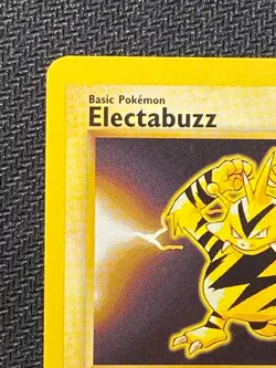 English Electabuzz 24/130 Base Set 2 - Unlimited Non-Holo Rare NM - Pokemon TCG - Image 3