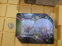 Pokemon TCG Shining Fates Tin Eldegoss V 728192527081 - Image 1