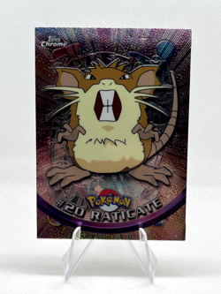 Raticate #20 Pokemon Topps Chrome - Image 1
