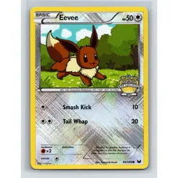 Eevee 84/108 Holo City Championships Promo Dark Explores Pokemon - Image 1