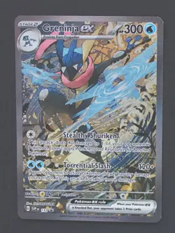 Greninja ex 132 - Scarlet & Violet Promo Card Pokemon TCG - NM - Image 1
