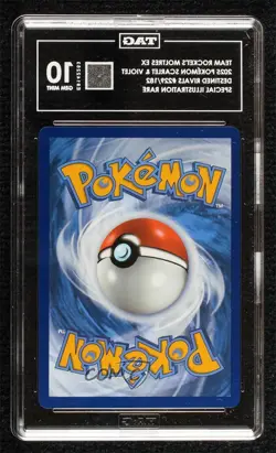 Team Rocket's Moltres Special Illustration Rare Pokemon Destined Rivals TAG 10 - Image 2