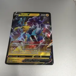 Raikou V 048/172 Swsh09: Brilliant Stars Ultra Rare Full Art Holo Pokemon TCG - Image 1