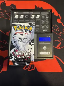 22.86g Heavy - Pokemon TCG S&V - White Flare Booster Pack! Semi GOD U - Image 1