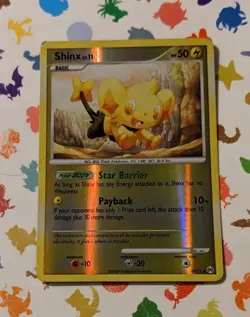 Pokemon TCG Shinx SH12 Shiny Holo Rare Arceus English 2009 - Image 1