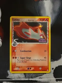 Pokemon Latias Delta Species Ex Holon Phantoms Reverse Foil Stamped LP Condition - Image 1