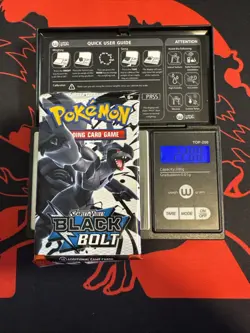 22.80g Heavy - Pokemon TCG S&V - Black Bolt Booster Pack! Semi GOD U - Image 1