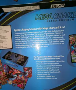 Pokemon TCG Mega Charizard X Ex Ultra Premium Collection Box 2 AVAILABLE - Image 5
