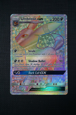 Pokemon Sun and Moon Umbreon GX Secret Rare #154 - Image 1