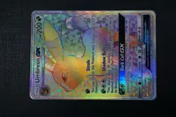 Pokemon Sun and Moon Umbreon GX Secret Rare #154 - Image 2