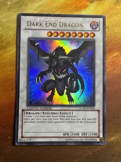 Yugioh JUMP-EN044 Dark End Dragon Ultra Rare Promo LP Light Play (See Pics) - Image 1