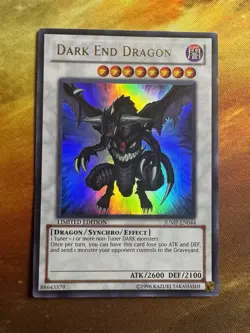 Yugioh JUMP-EN044 Dark End Dragon Ultra Rare Promo LP Light Play (See Pics) - Image 2