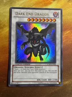 Yugioh JUMP-EN044 Dark End Dragon Ultra Rare Promo LP Light Play (See Pics) - Image 4