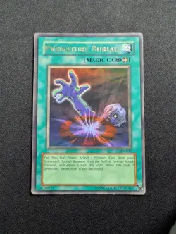 Yugioh - Premature Burial PSV-037 Unlimited Ultra Rare HP - Image 1