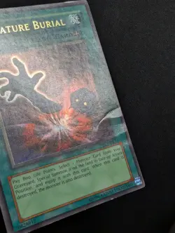 Yugioh - Premature Burial PSV-037 Unlimited Ultra Rare HP - Image 2