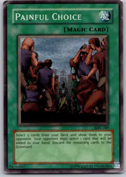 Painful Choice Magic Ruler MRL-049 Super Rare - Image 1