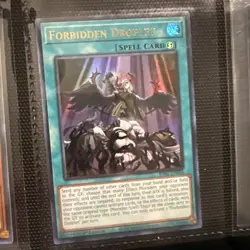 *** FORBIDDEN DROPLET *** ULTRA RARE 1ST EDITION RA01-EN064 YUGIOH! - Image 1