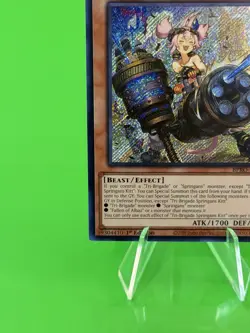 Yu-Gi-Oh Burst Protocol Tri-Brigade Springans Kitt Secret Rare BPRO-EN025 NM!!! - Image 5