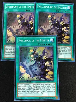 YUGIOH SPELLBOOK OF THE MASTER CT10-EN014 SUPER X3 (NM) - Image 1