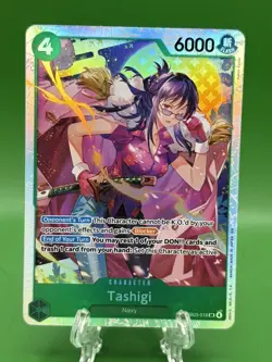 One Piece TCG - Tashigi ENGLISH EB03-018 HEROINES SR - Near Mint - Image 1