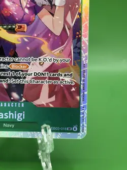 One Piece TCG - Tashigi ENGLISH EB03-018 HEROINES SR - Near Mint - Image 2