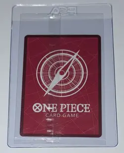 SHANKS PSA MAGAZINE EXCLUSIVE ONE PIECE LEADER ALT ART PROMO SEALED - Image 4