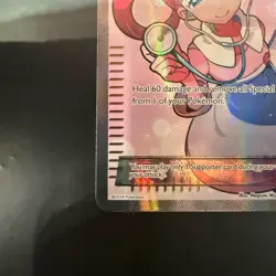 Pokemon Center Lady Full Art Holo Card 105/106 XY Flashfire LP - Image 4