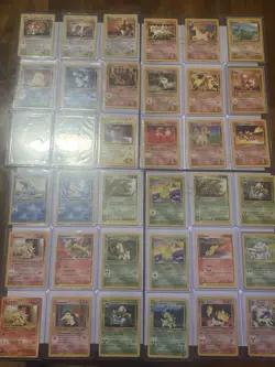 Pokemon vintage 36 card lot! Several starters and gym hero’s cards! Binder copys - Image 1