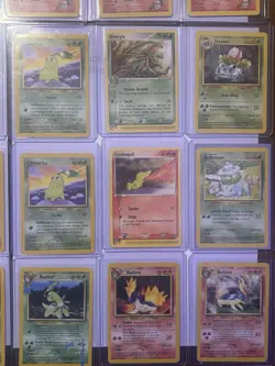 Pokemon vintage 36 card lot! Several starters and gym hero’s cards! Binder copys - Image 3