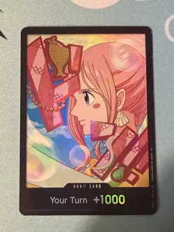 DON!! Card (Shirahoshi) Premium Booster -The Best- Vol. 2 Foil - Image 1