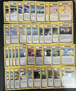 Pokemon TCG WOTC Trainer Lot Of 38 Cards Base Set, Team Rocket, Neo 1st Edition - Image 1