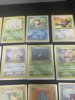 15x Vintage Pokemon Card Lot - WOTC Jungle Set - Pikachu, Eevee, Jigglypuff NM - Image 3