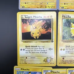 Pokemon Pikachu 10 Card Lot Vintage Lot 2 - Image 2