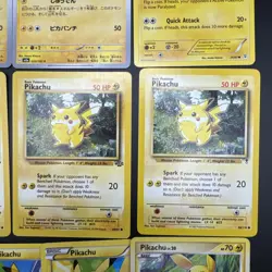 Pokemon Pikachu 10 Card Lot Vintage Lot 2 - Image 3