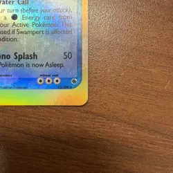 Pokemon Swampert Card 13/109 Ruby and Sapphire Reverse Holo Rare - Image 2