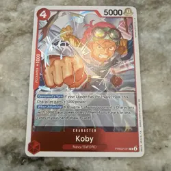 Koby PRB02-001 R ONE PIECE Card The Best 2 ONE PIECE Card Game ENGLISH - Image 1