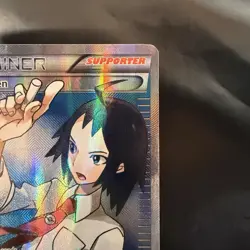 Cheren Full Art Holo Card 148/149 Black White Boundaries Crossed MP - Image 2