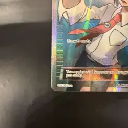 Cheren Full Art Holo Card 148/149 Black White Boundaries Crossed MP - Image 4