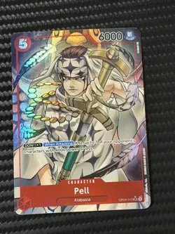 Pell (Alternate Art) - OP04-013 Kingdoms of Intrigue One Piece Card Game Foil - Image 1