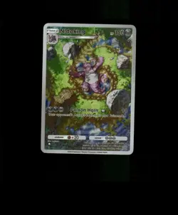 FAN-ART READ DESCRIPTION BELOW HOLO Nidoking Card Nidoking Pokemon Card p1 - Image 1