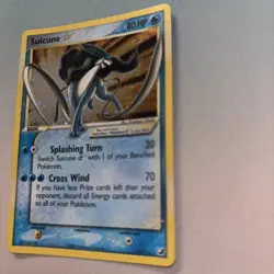 Gold Star Suicune Card 115/115 Unseen Forces NM+ Condition - Image 3