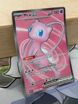 MINT ~ Mew EX Full Art Pokemon 151 193/165 Pokemon TCG Card - Image 3