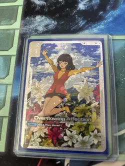 Overflowing Affection (SP) (U+) Gundam Card Game Steel Requiem GD03 NM! - Image 1