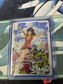 Overflowing Affection (SP) (U+) Gundam Card Game Steel Requiem GD03 NM! - Image 4