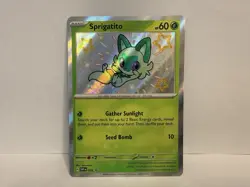 Sprigatito 076 Sv: Scarlet & Violet Promo Cards Holo - Image 1