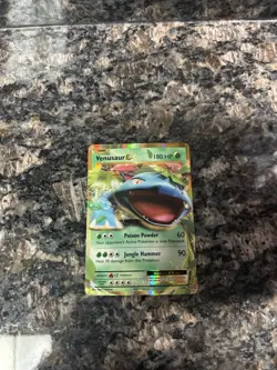 Pokemon TCG Venusaur EX 1/108 Holo Ultra Rare Card XY Evolutions - Image 1