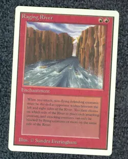 RAGING RIVER UNLIMITED rare Magic the Gathering - Image 1