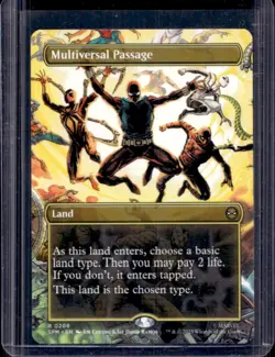 2025 Magic The Gathering Marvel's Spider-Man Multiversal Passage Rare #0206 - Image 1