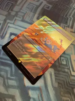 MTG Borderless Surge Foil Wasteland NM Unplayed Universes Beyond: Fallout - Image 1